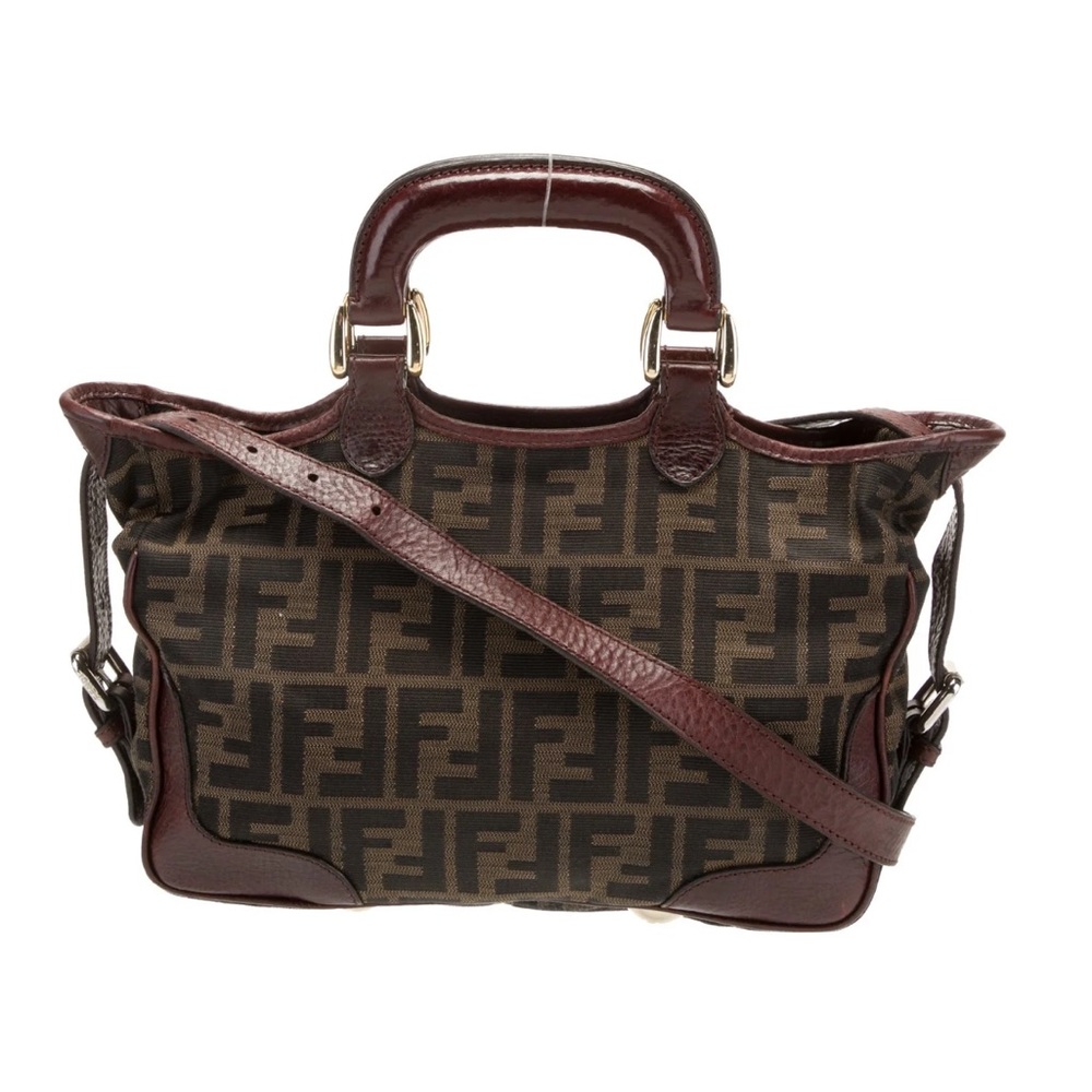 Fendi Zucca FF Top Handle Bag Vintage